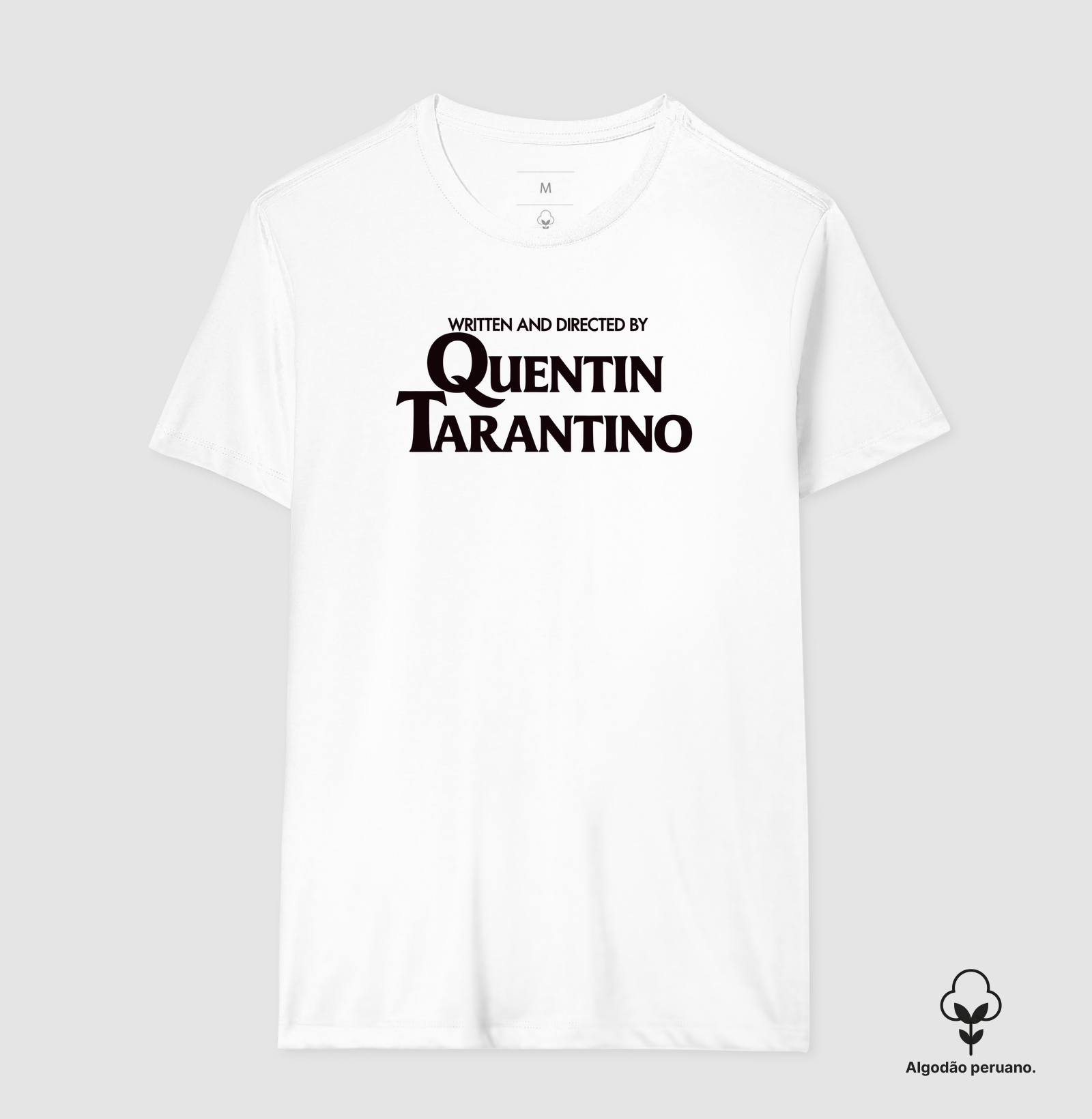 Camiseta Algodão Peruano Diretor Quentin Tarantino - Imagem 2