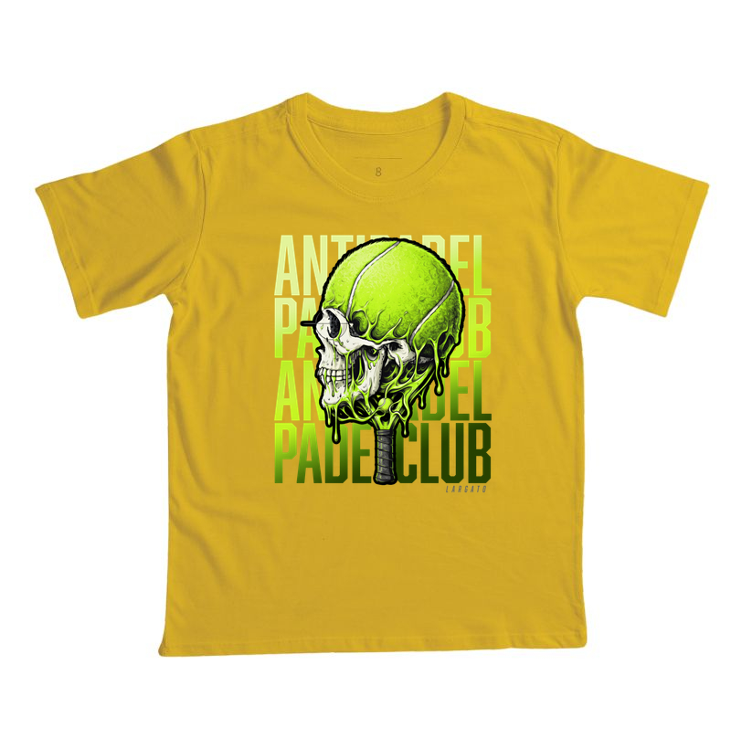 Camiseta Anti-Padel Caveira Verde - Imagem 2