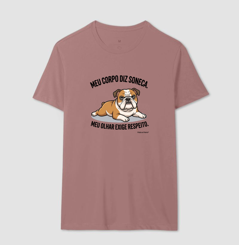 CAMISETA BULLDOGUE INGLÊS OLHAR - Imagem 16