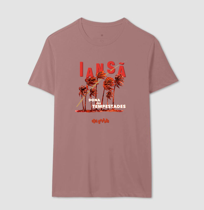 camiseta IANSÃ dona das tempestades masculina - Imagem 9