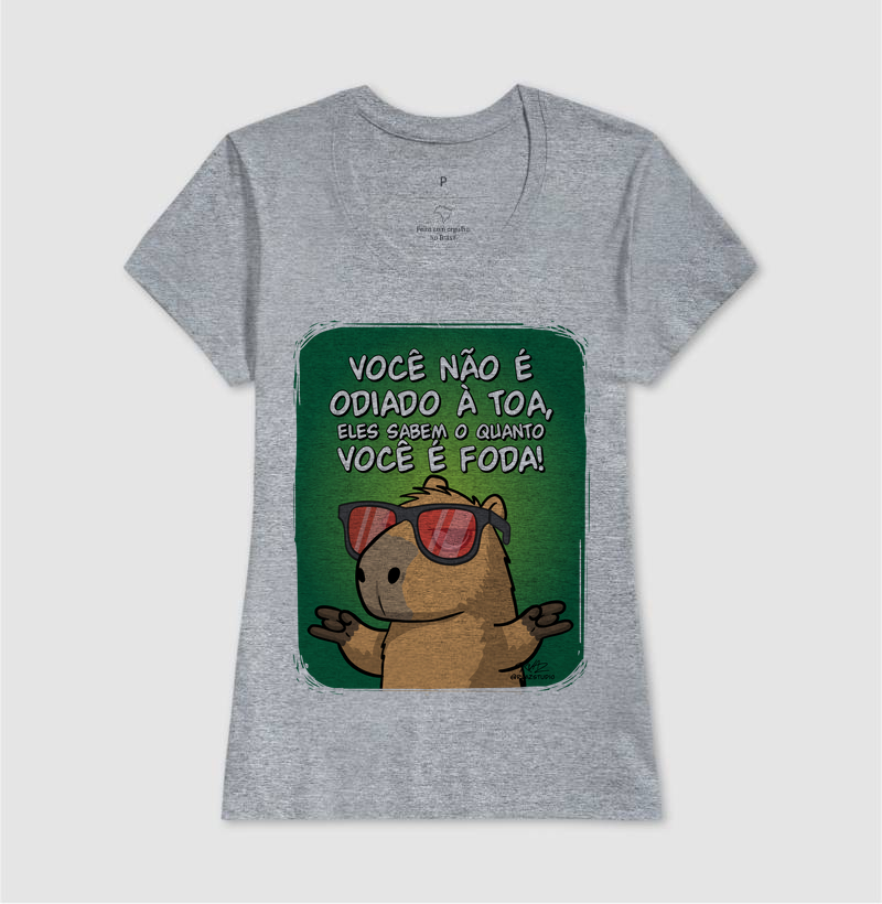Camiseta Capivara Você é Foda - Imagem 9