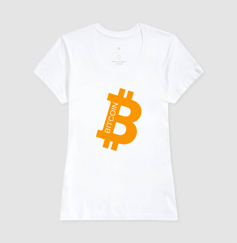 Camiseta Bitcoin Logo Grande - Imagem 7