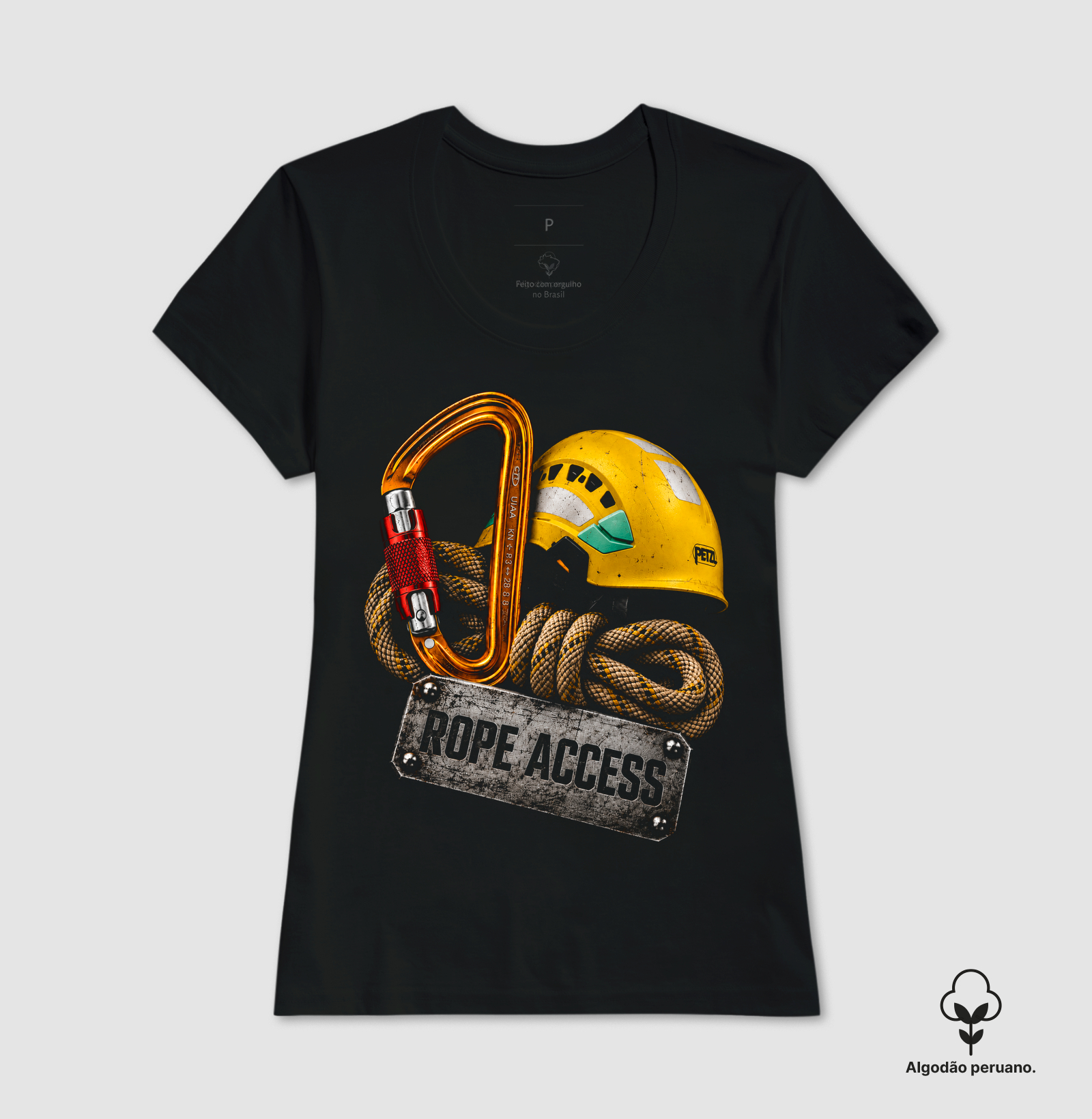Rope Access Capacete Amarelo - Imagem 3