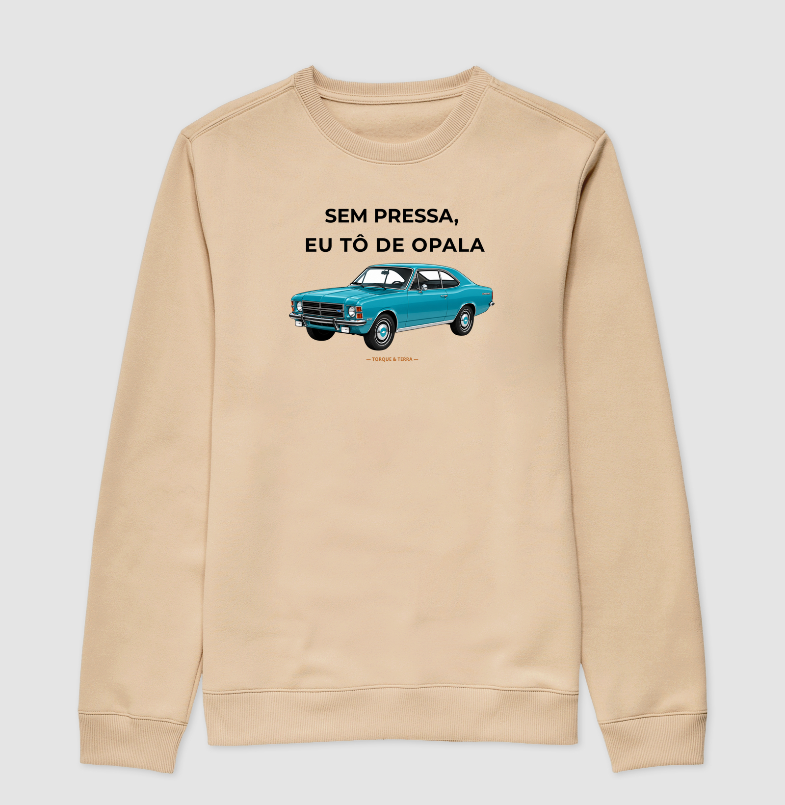 Sem pressa, eu tô de Opala - azul claro - Imagem 3