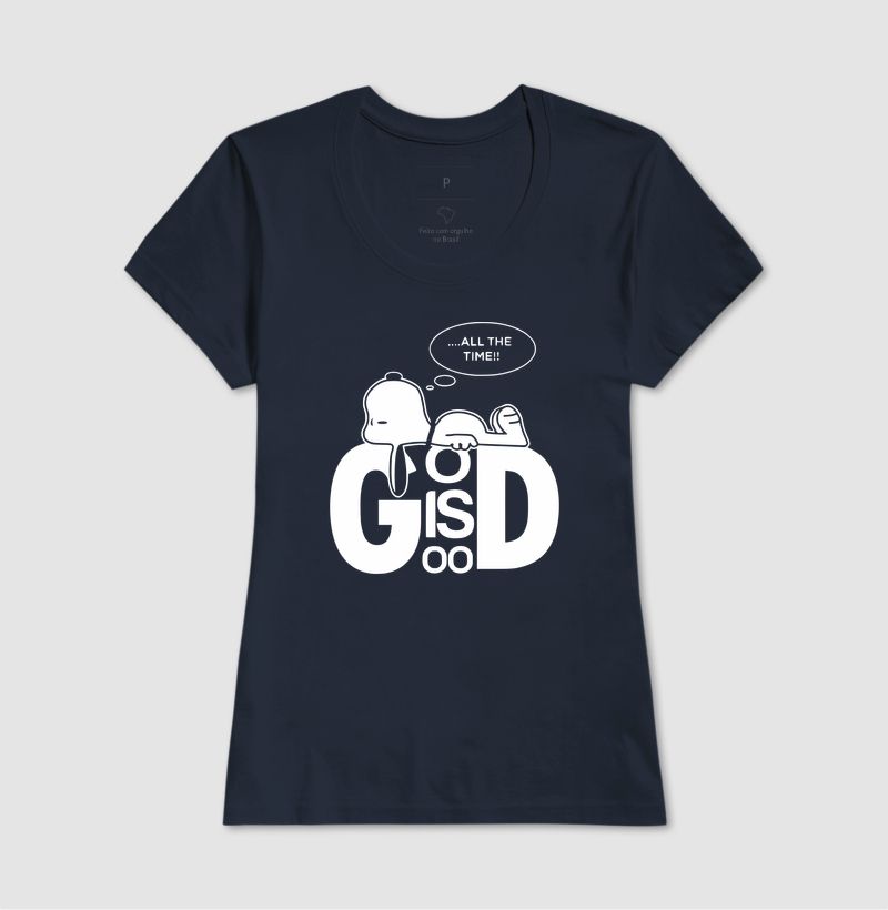 Camiseta Feminina God is Good - Imagem 3