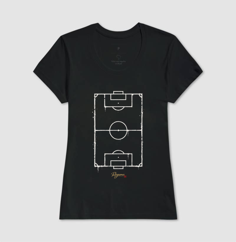 Camiseta Masculina, Feminina, Babylook e Unissex Futebol “Street Field ” - Algodão 100%  - Imagem 3