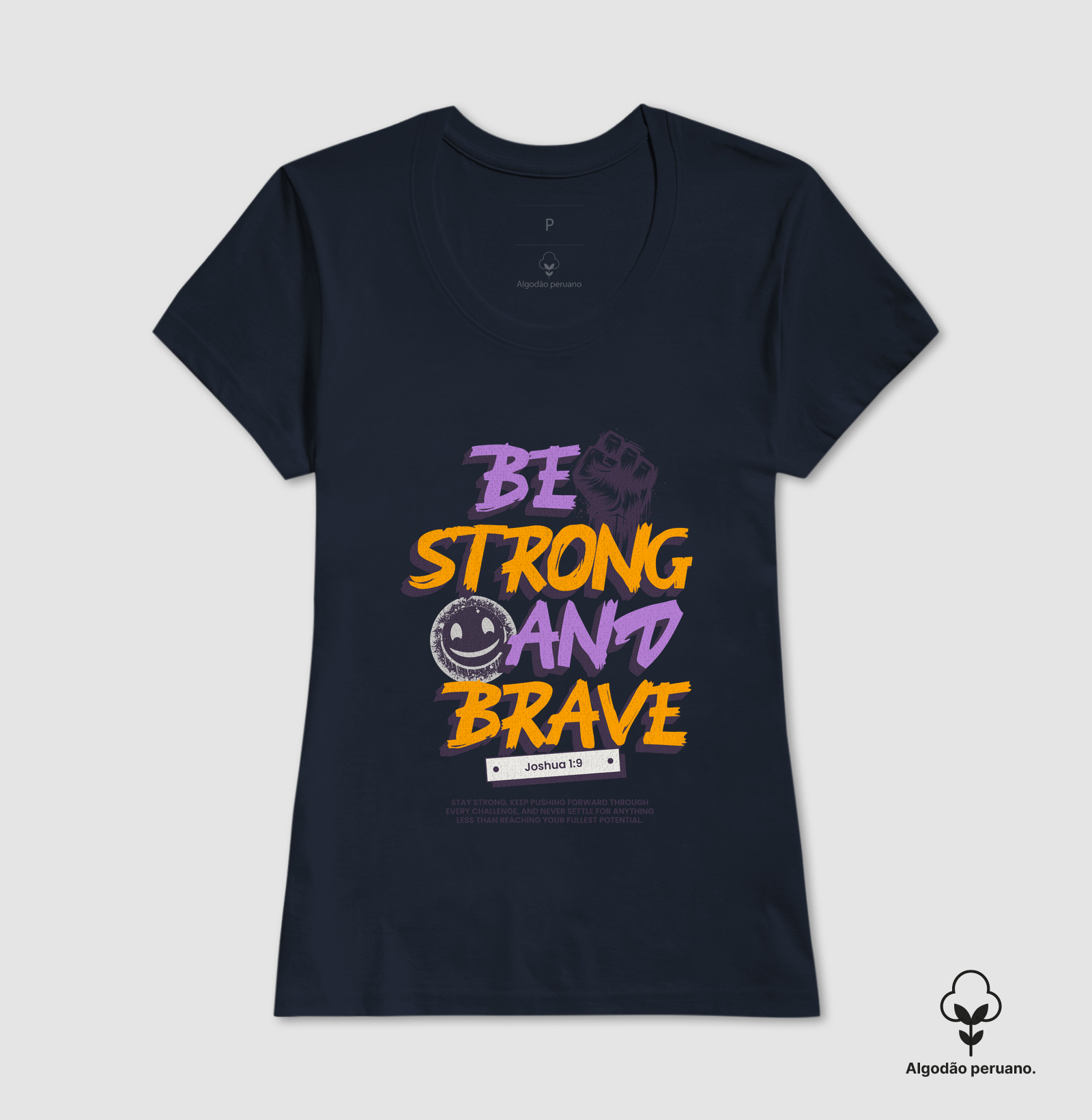 Be Strong and Brave — Algodão Peruano  —  Premium - Imagem 7