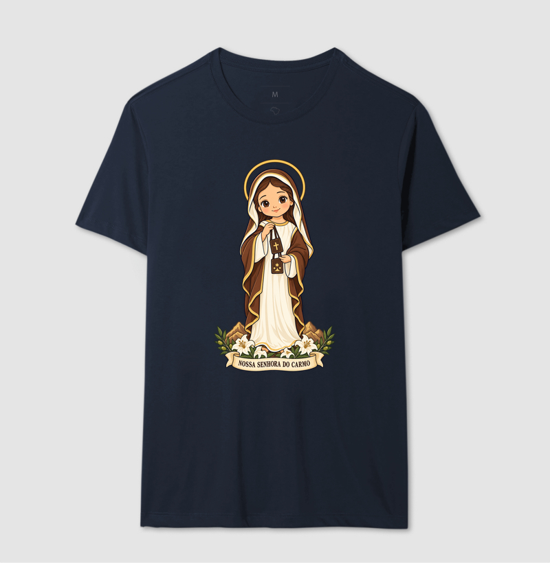 Nossa Senhora do Carmo estilo chibi - Imagem 6