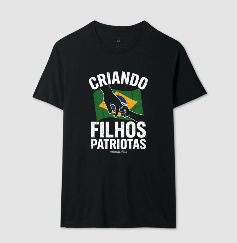 Camiseta Criando Filhos Patriotas - Imagem 3