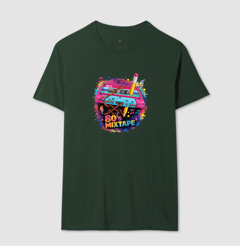 Camiseta Mix Tape Retro - Imagem 12