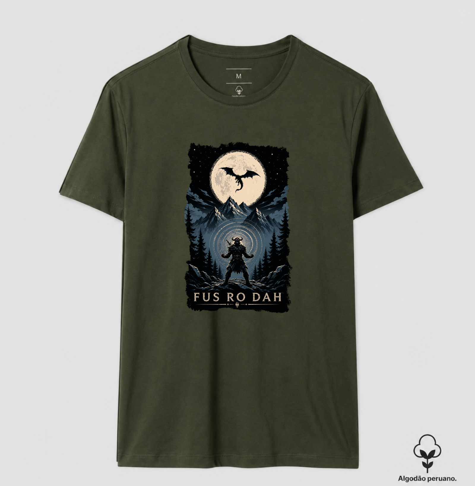 Camiseta - "Fus Ro Dah!" - Imagem 8