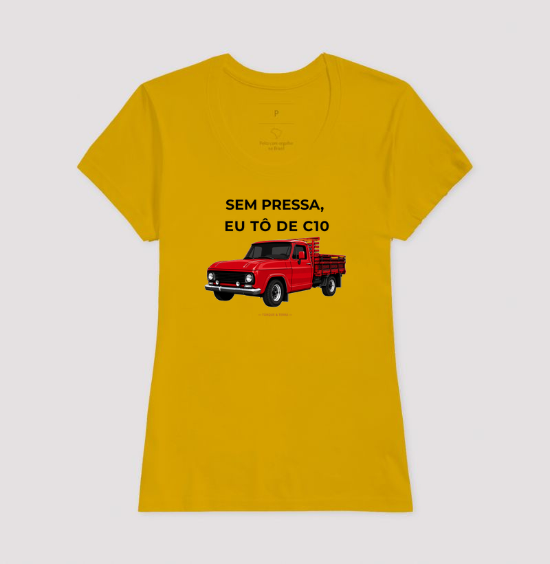 Sem pressa, eu tô de C10 - vermelha - Imagem 15