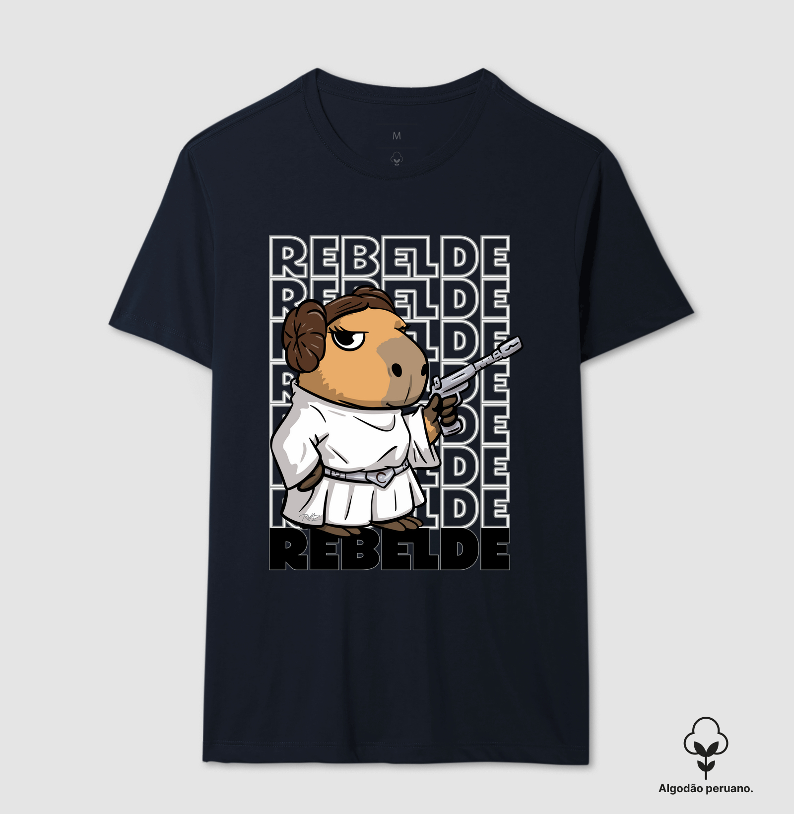 Camiseta Capivara Princesa - Imagem 6