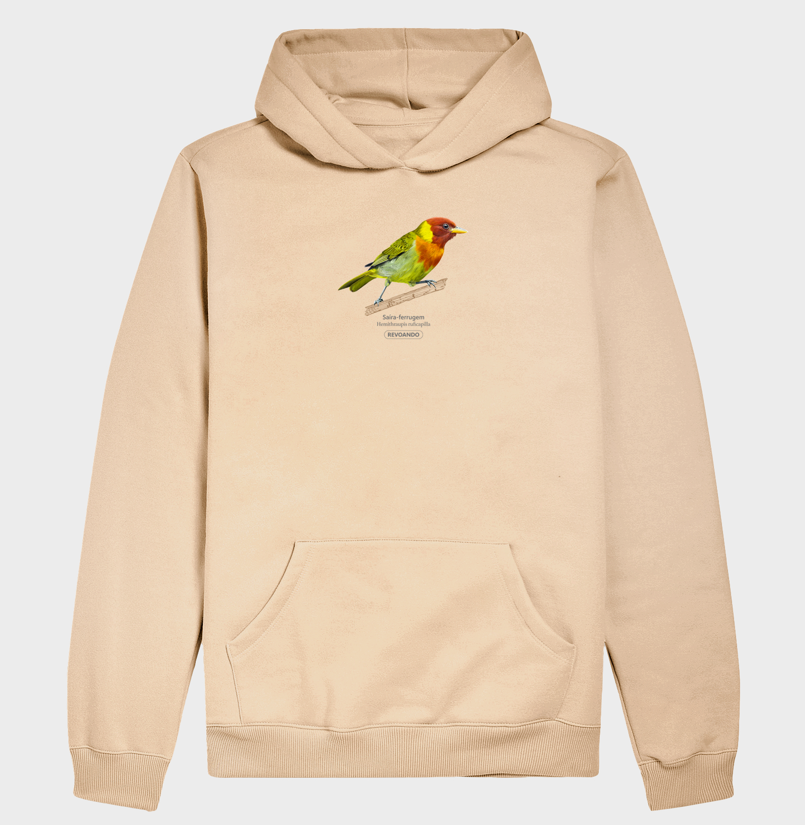 Cores Aladas - Saíra-ferrugem - Moletom Hoodie - Imagem 7