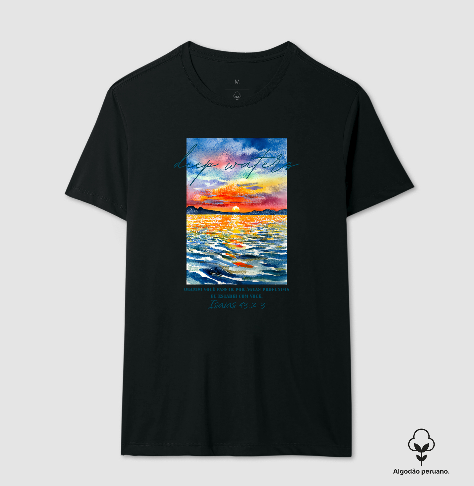 Camiseta Algodão Peruano Deep Waters - Imagem 2