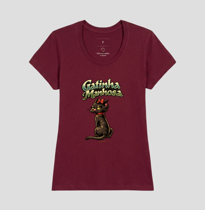 Camiseta Gatinha Manhosa | OxenteWear - Imagem 9