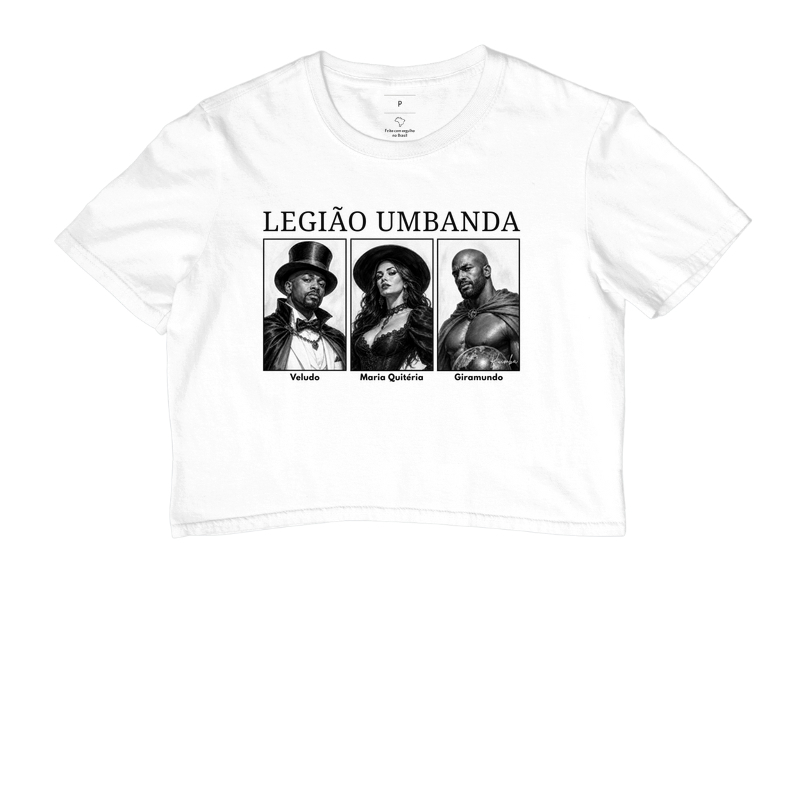 Legião Umbanda Veludo, Quitéria e Giramundo em P&B - Imagem 3