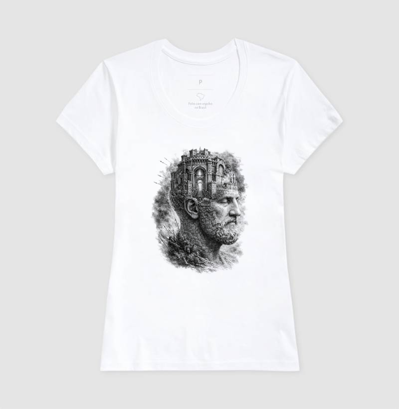 Camiseta Estoicismo "The Old Man and the Ruined Castle"