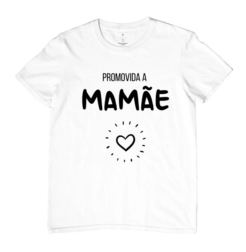Camiseta Promovida a Mamãe - Imagem 4