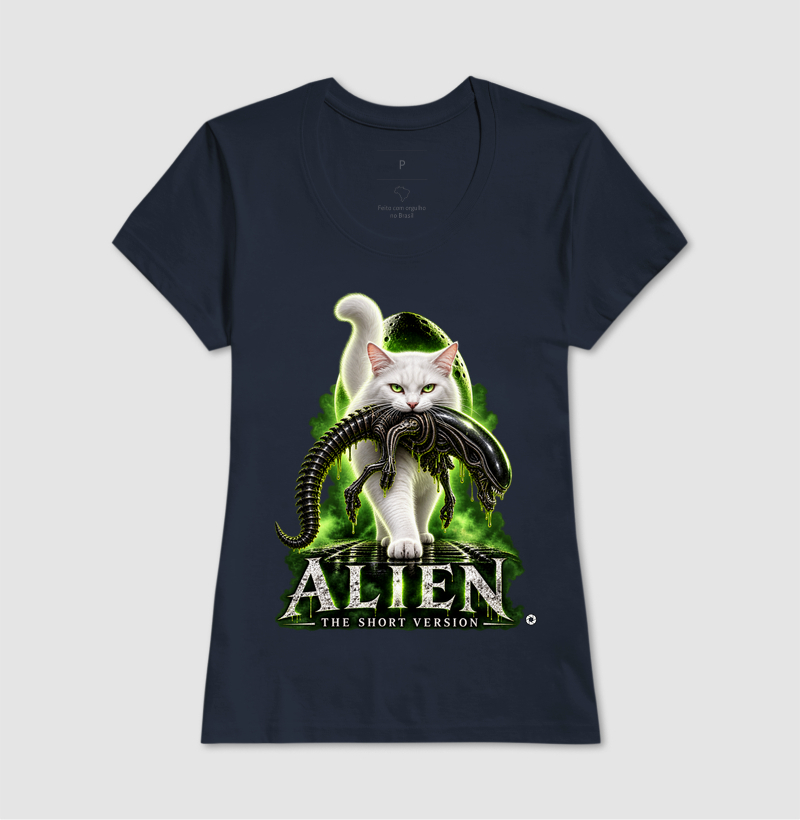 Alien – The Short Version Gatos (branquinho) - Imagem 7