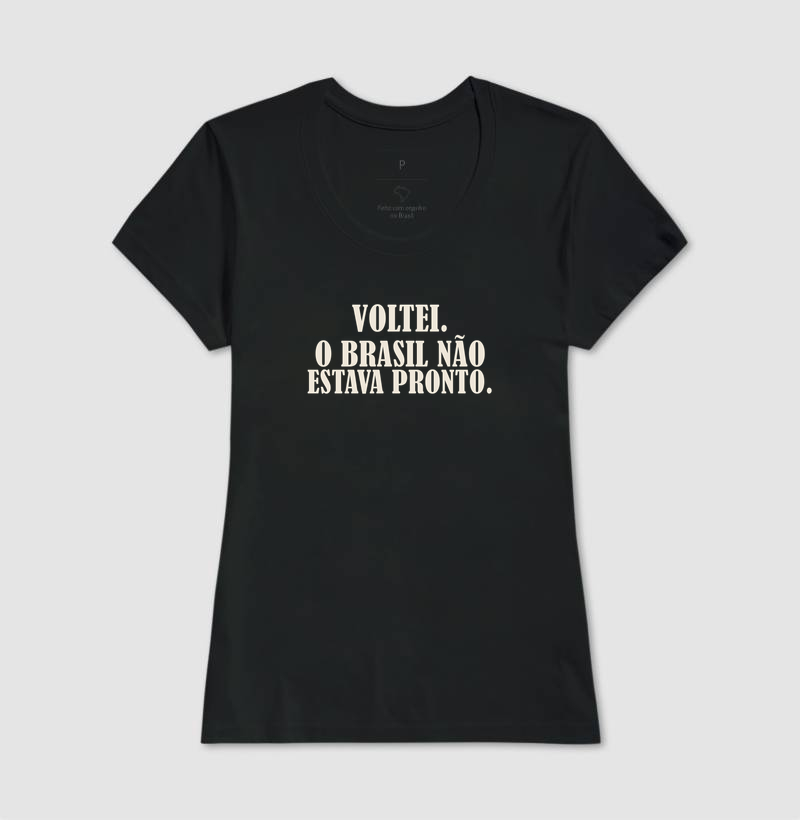 Camiseta O Brasil Não Estava Pronto - Imagem 3