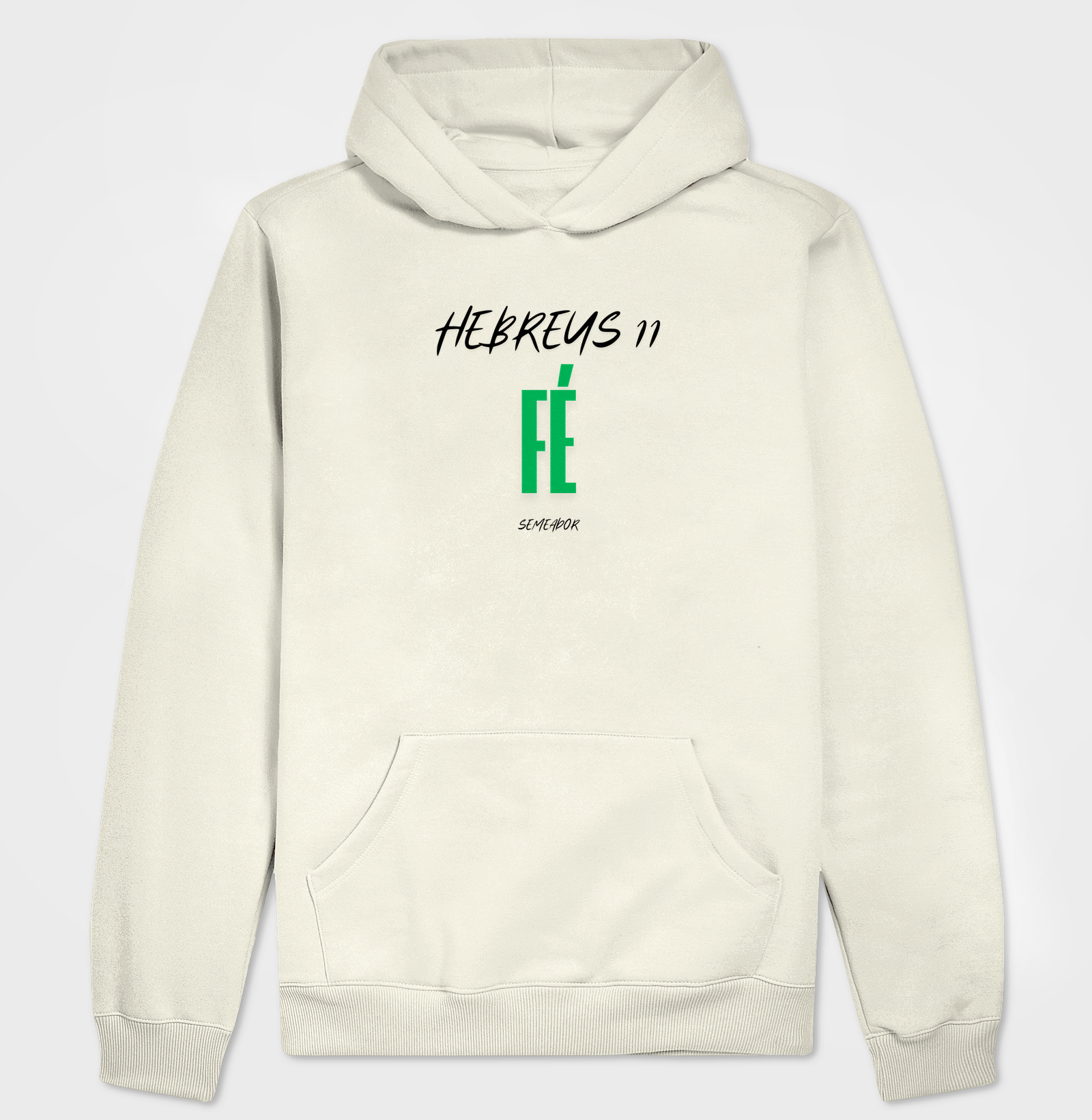 Hoodie Moletom Cristão Hebreus 11 Fé - Imagem 3