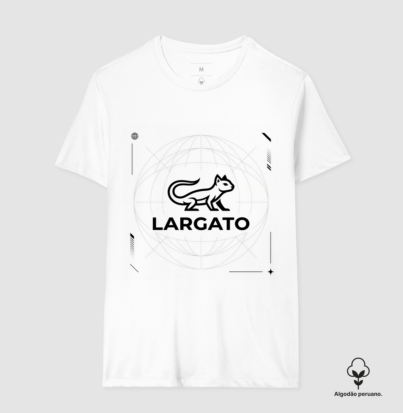 Largato WW Brand - Algodão Peruano - Imagem 4