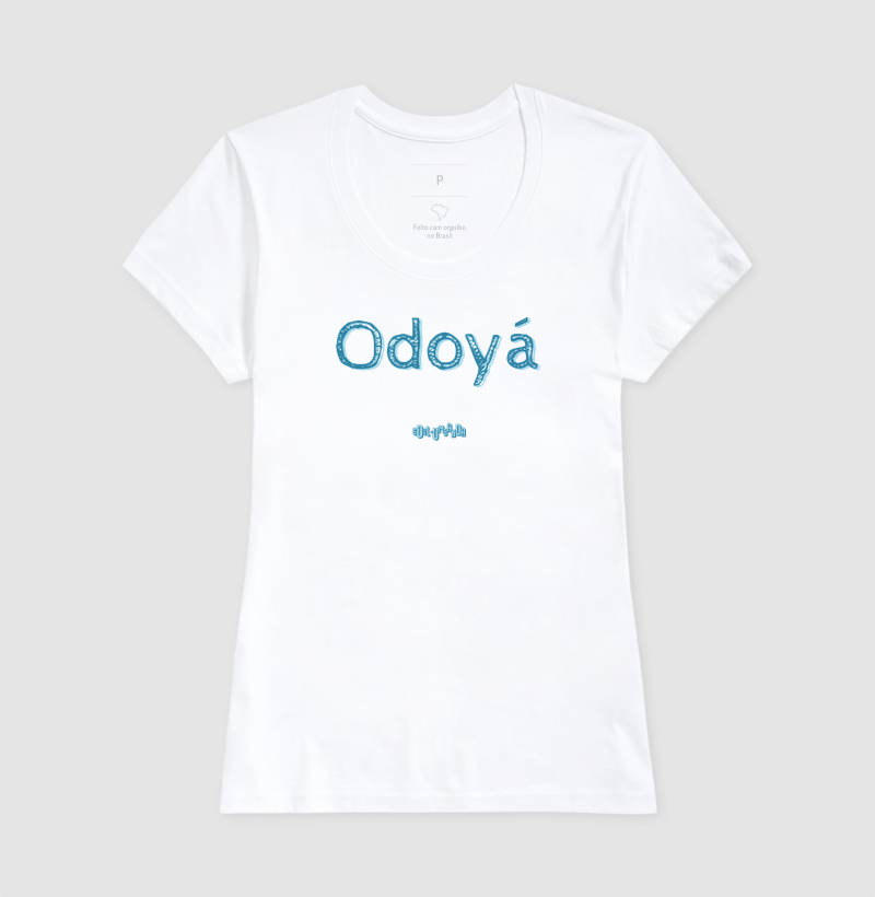 camiseta IEMANJÁ saudação feminina - Imagem 3
