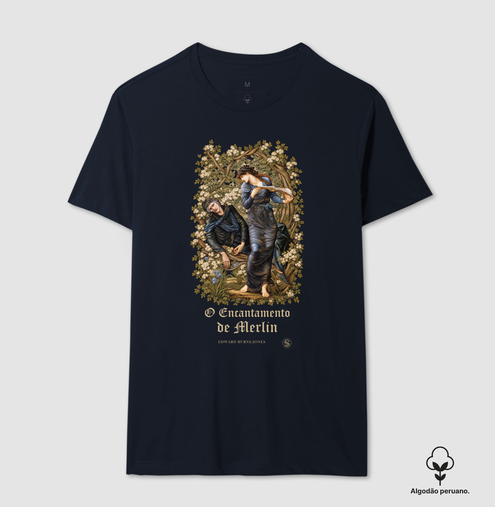 O Encantamento de Merlin — Edward Burne-Jones - Imagem 3