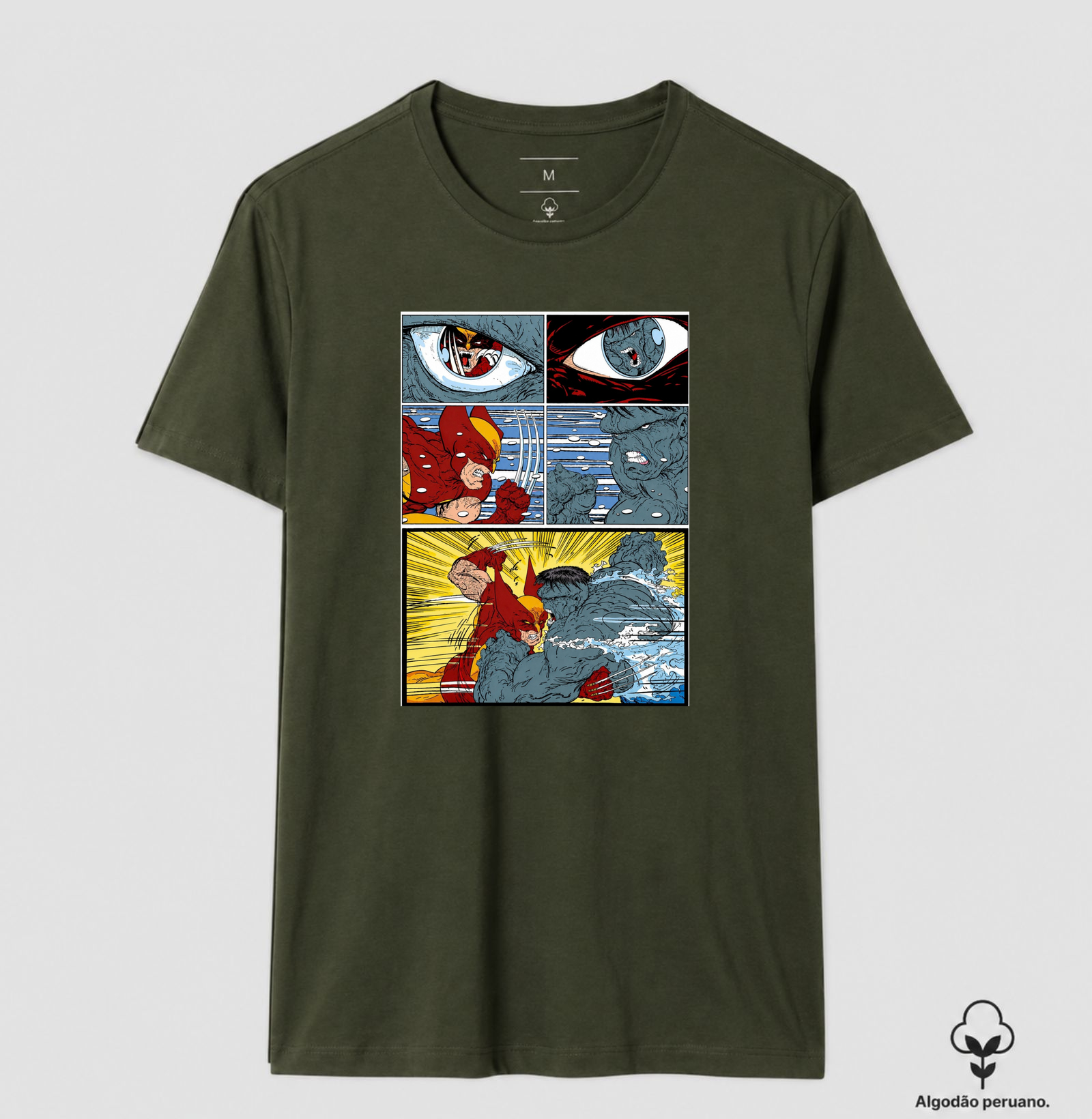 CAMISETA WOVERINE x HULK - TIRA - Imagem 3