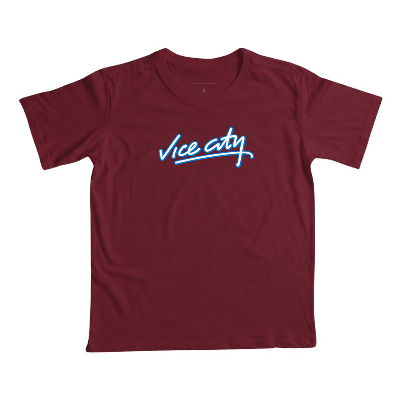 Camiseta Infantil Vice City - Logo - Imagem 5