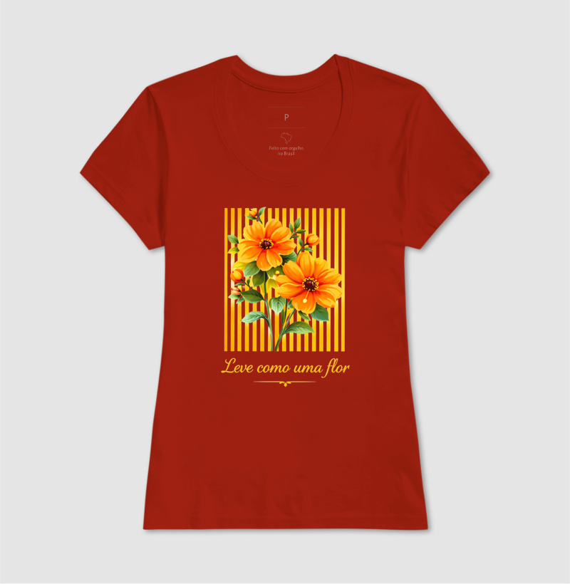 Camiseta Leve como uma flor  - Imagem 11