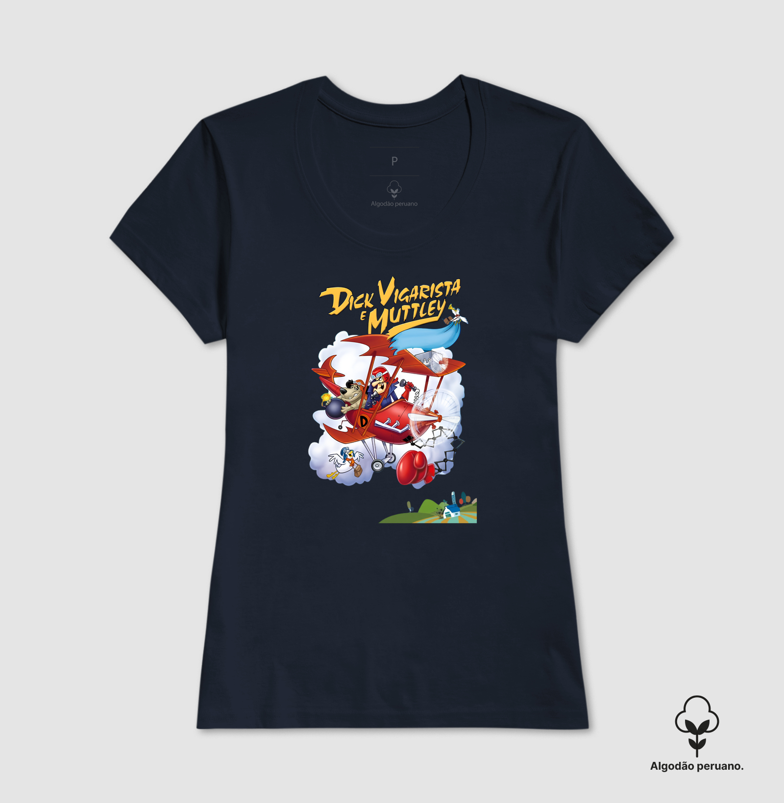 Camiseta Dick Vigarista e Muttley - Imagem 7