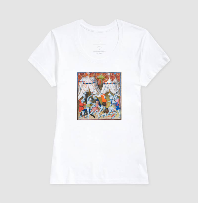 Camiseta A Noite das Lâminas – Conflito Medieval em Campo - Imagem 8