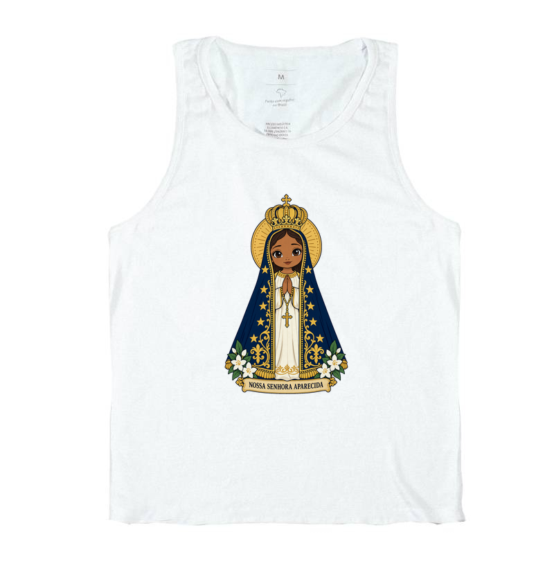 Nossa Senhora Aparecida estilo chibi - Imagem 2