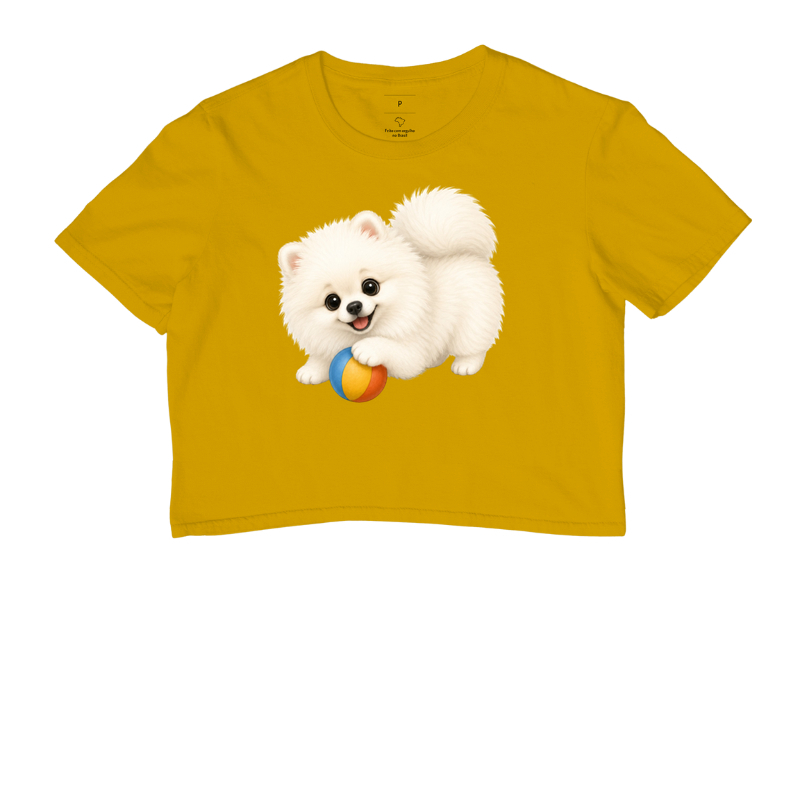 Pomerânia (Spitz Alemão) Branco - Desenho Animado - Imagem 8