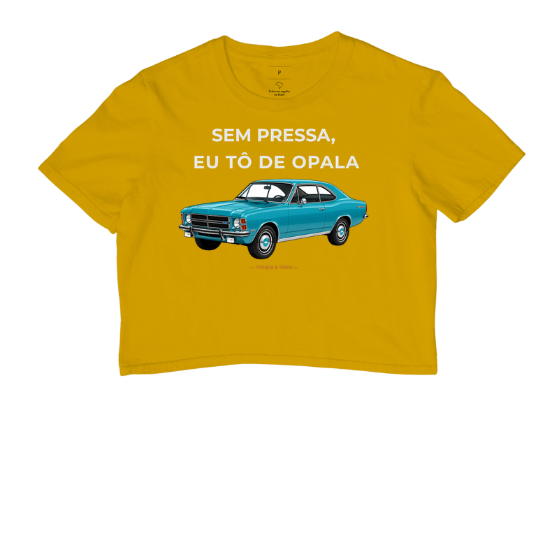 Sem pressa, eu tô de Opala - azul claro - Imagem 8
