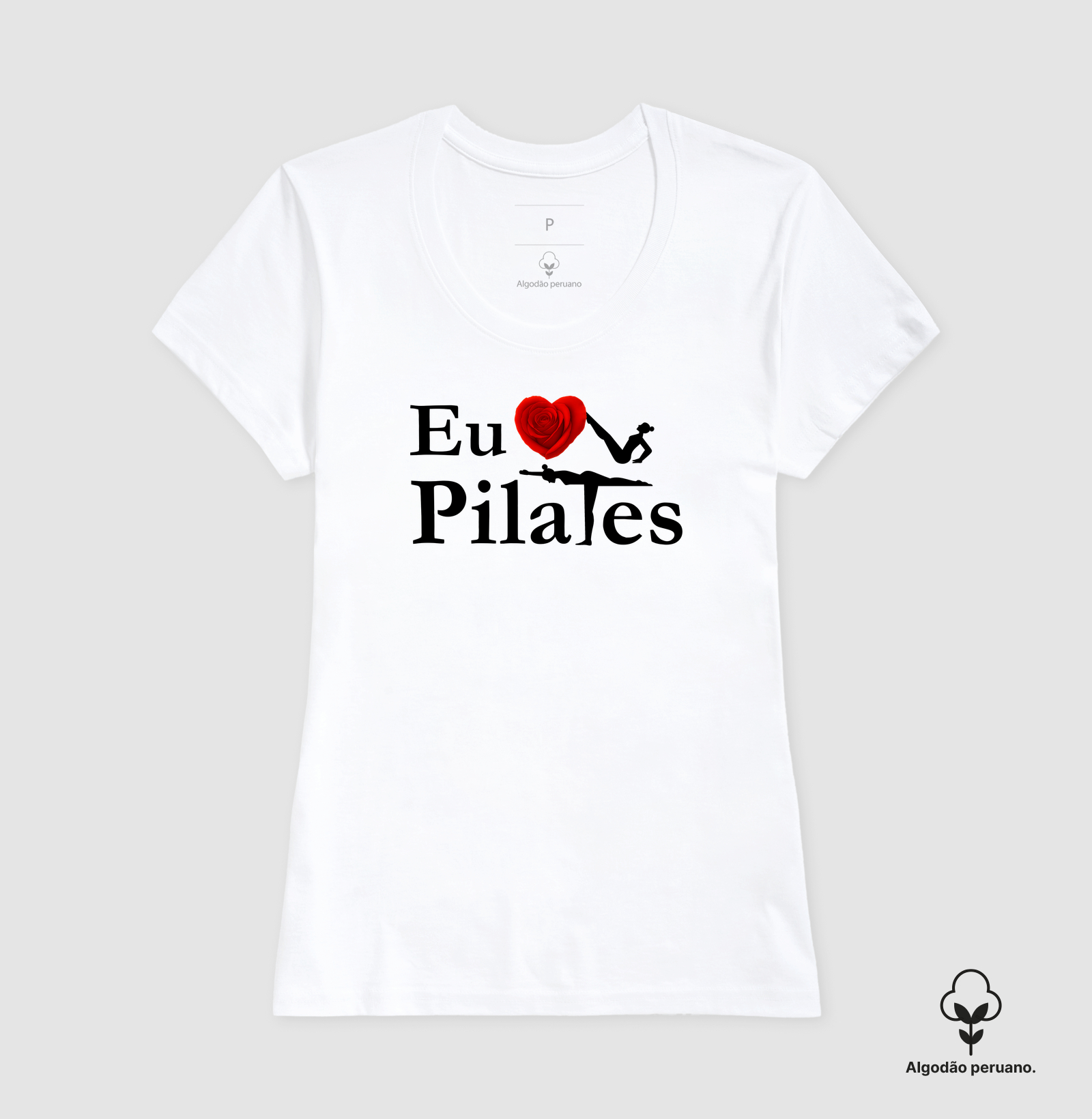 Pilates • Eu Amo (algodão peruano) - Imagem 6