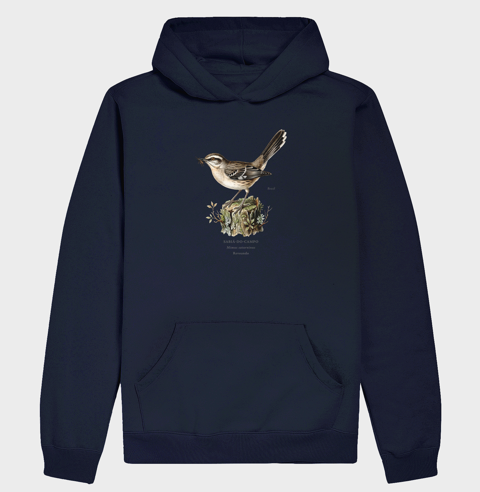 Naturalistas - Sabiá-do-campo - Moletom Hoodie - Imagem 6