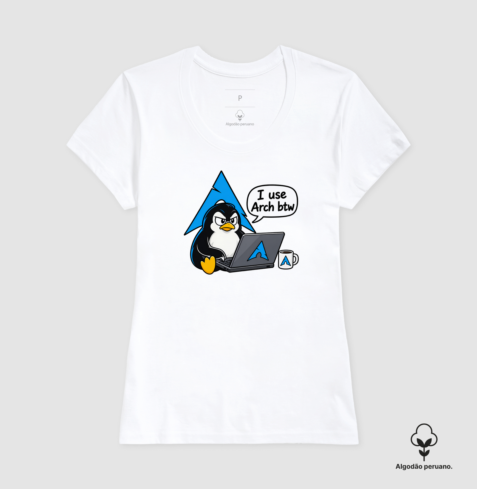 I Use Arch BTW — Pinguim Arch Edition - Imagem 7