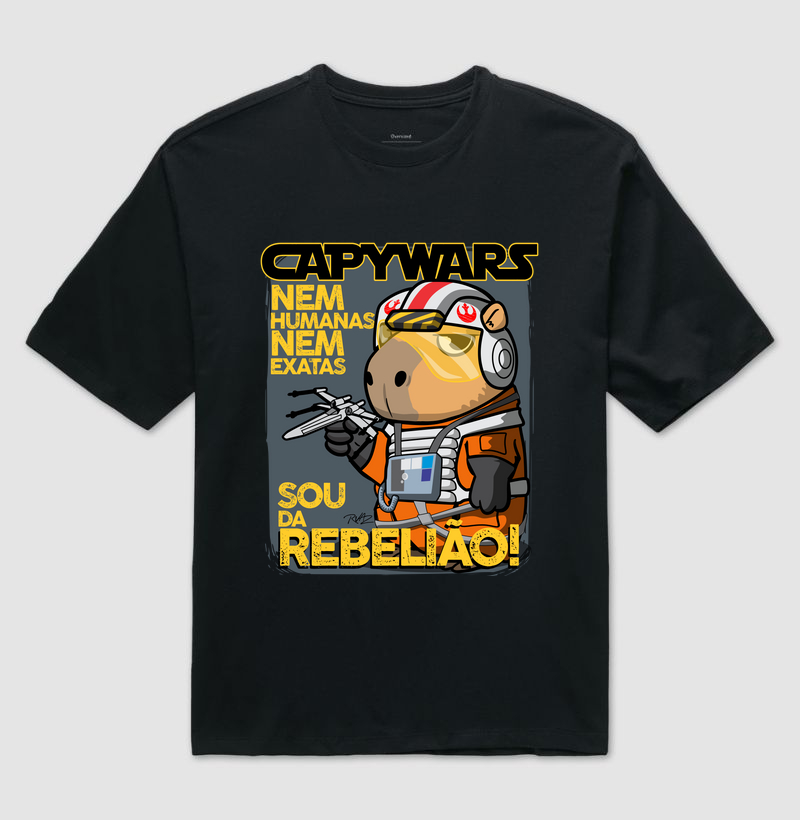 Camiseta Capivara Rebelião - Imagem 2