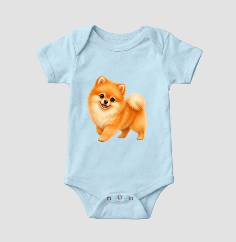 Pomerânia (Spitz Alemão) Laranja - Desenho Animado - Imagem 4