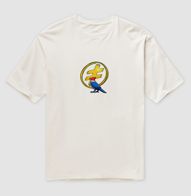 Camiseta com estampa “≠” e pássaro colorido — símbolo de diversidade e liberdade. Um manifesto de orgulho e inclusão para quem acredita na força das diferenças. - Imagem 4