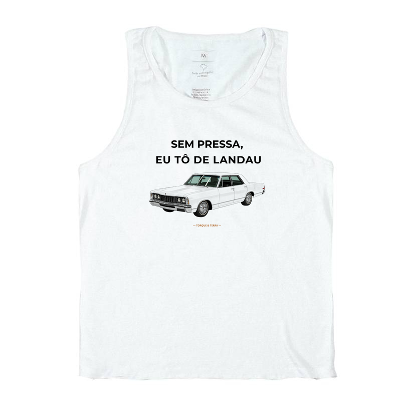 Sem pressa, eu tô de Landau - branco - Imagem 2