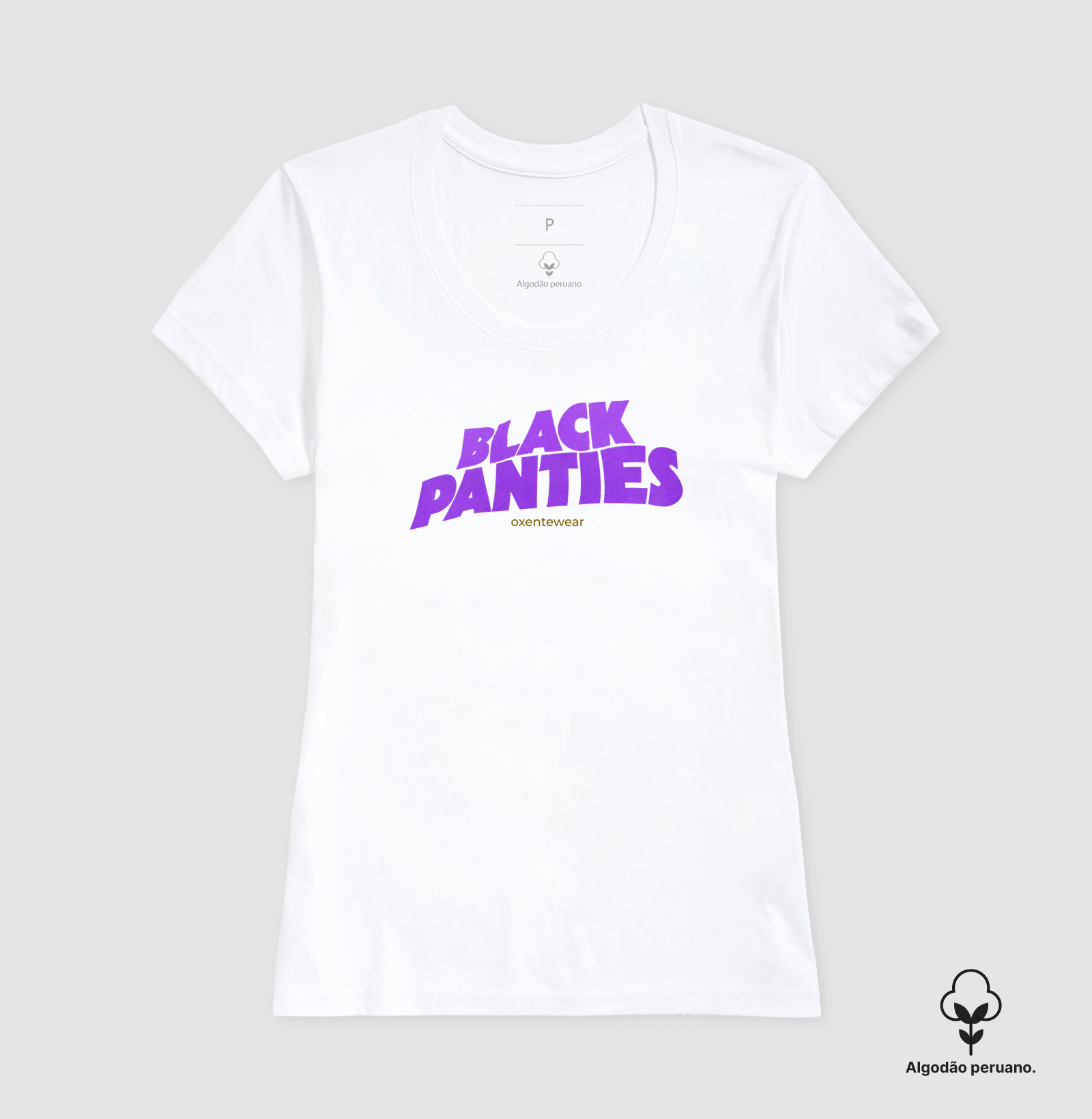 Camiseta Black Panties (Calcinha Preta) | OxenteWear - Imagem 3