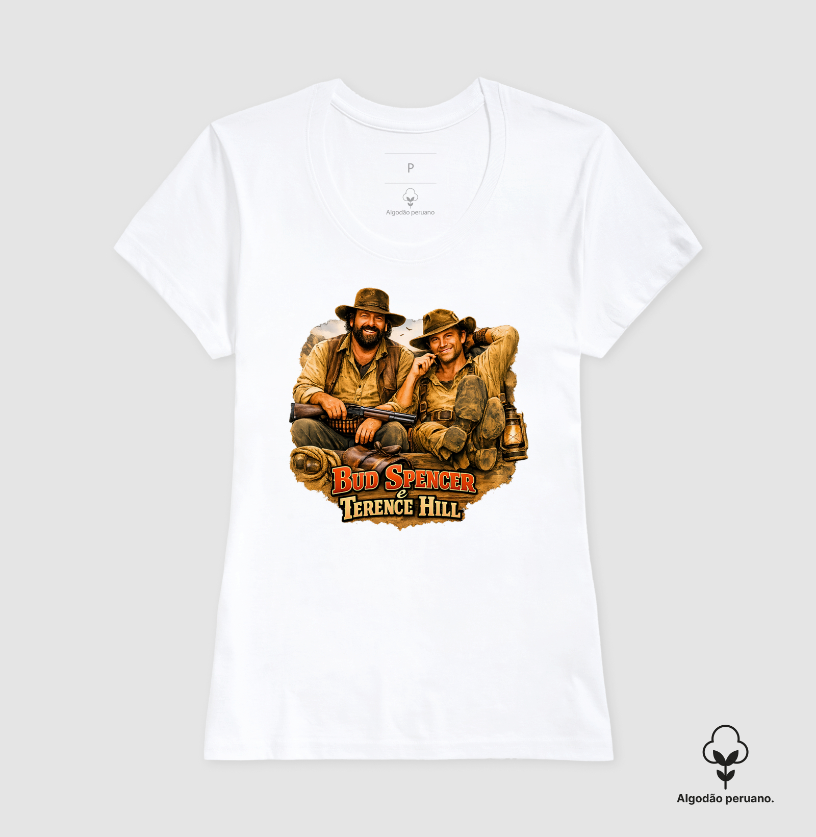 Camiseta Bud Spencer e Terence Hill 4 - Imagem 6