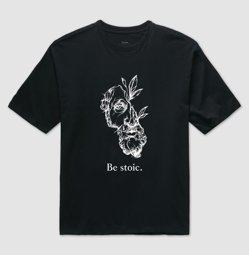 Camiseta Estoica "Be Stoic." - Imagem 2