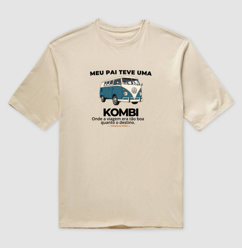 Meu pai teve uma - KOMBI - azul com branco - Imagem 3