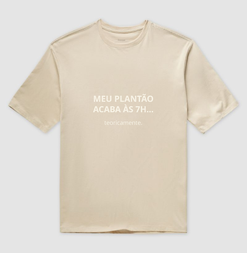 Meu plantão acaba às 7 offwhite - Imagem 3