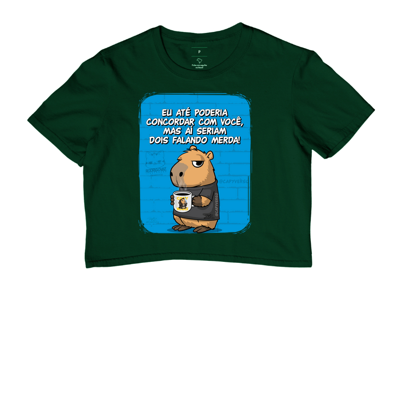Camiseta Capivara Falando Merda - Imagem 5